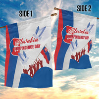 Slovakia Independence Day Garden Flag 17th July 1992