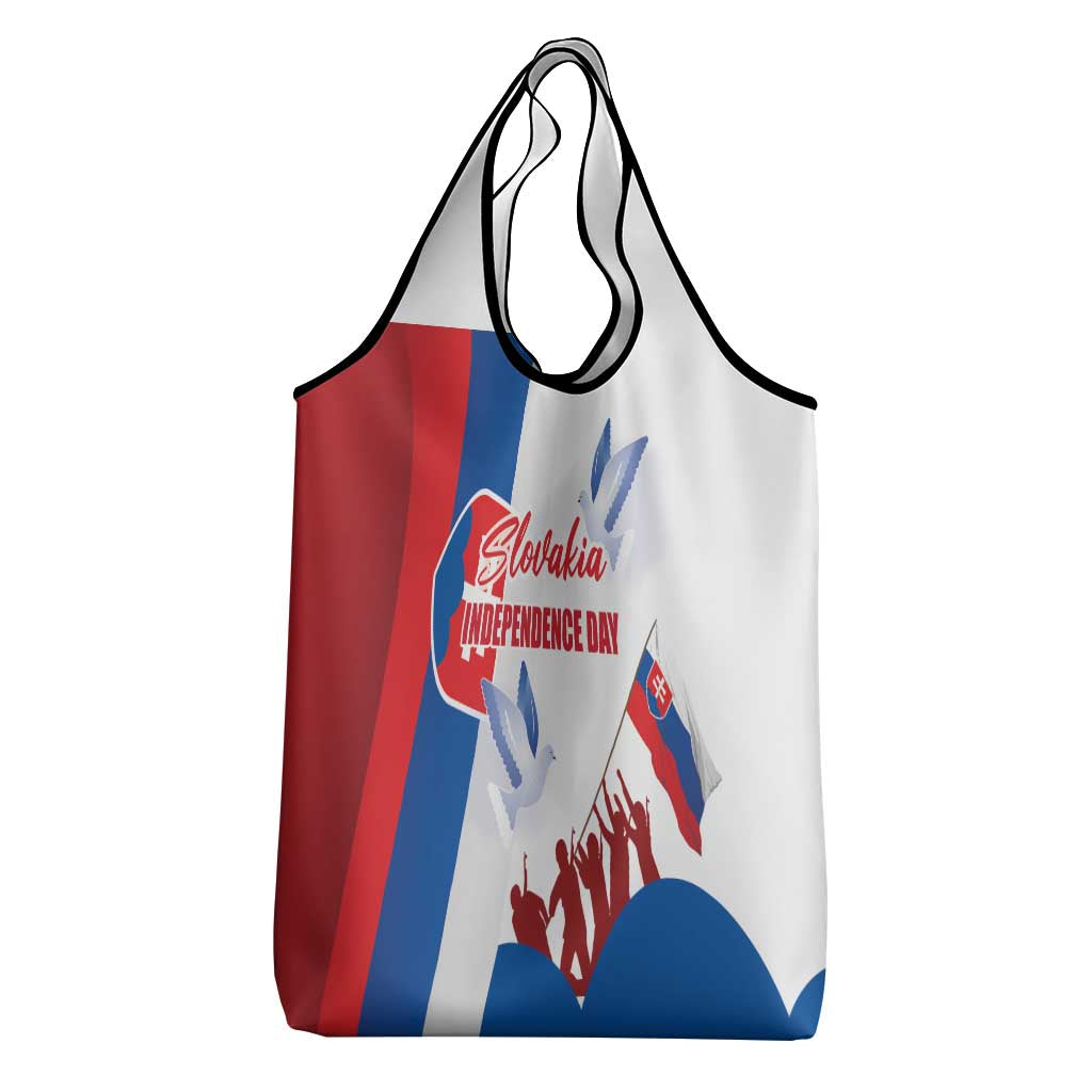Slovakia Independence Day Grocery Bag 17th July 1992