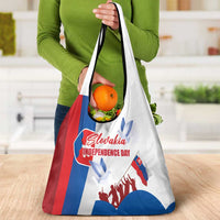 Slovakia Independence Day Grocery Bag 17th July 1992