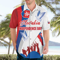 Slovakia Independence Day Hawaiian Shirt 17th July 1992