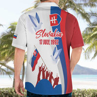 Slovakia Independence Day Hawaiian Shirt 17th July 1992
