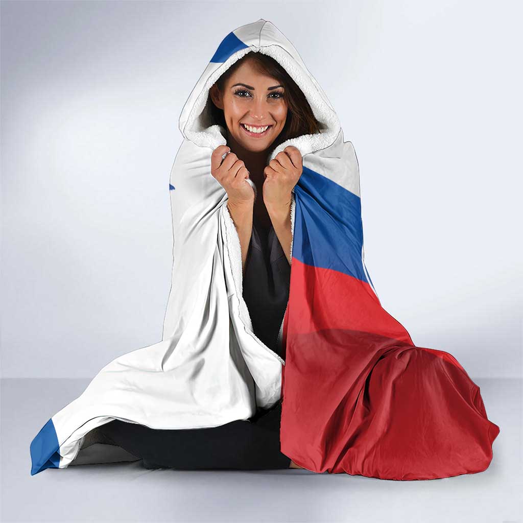 Slovakia Independence Day Hooded Blanket 17th July 1992