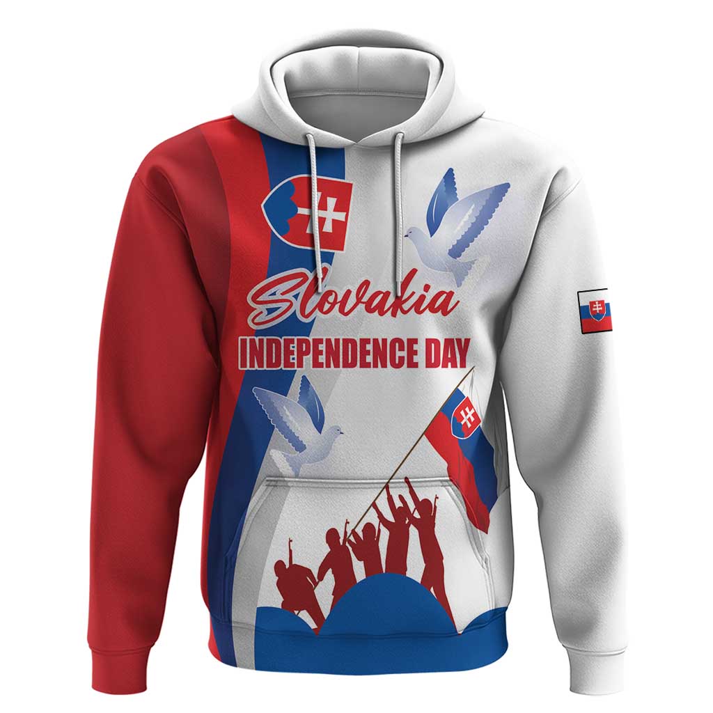 Slovakia Independence Day Hoodie 17th July 1992