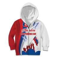 Slovakia Independence Day Kid Hoodie 17th July 1992