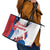 Slovakia Independence Day Leather Tote Bag 17th July 1992
