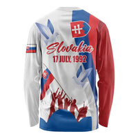 Slovakia Independence Day Long Sleeve Shirt 17th July 1992