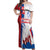 Slovakia Independence Day Off Shoulder Maxi Dress 17th July 1992