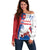 Slovakia Independence Day Off Shoulder Sweater 17th July 1992