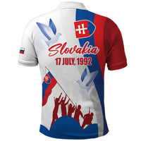 Slovakia Independence Day Polo Shirt 17th July 1992