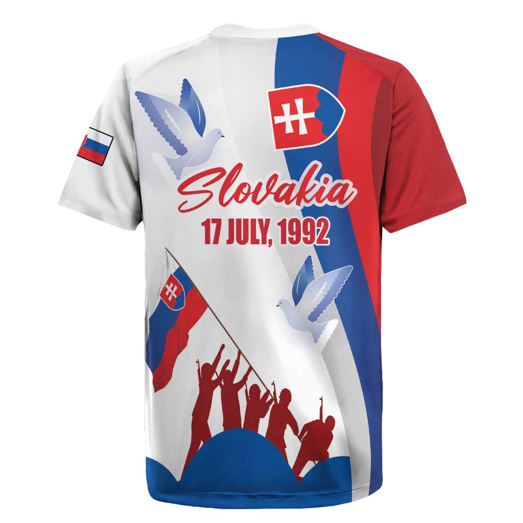 Slovakia Independence Day Rugby Jersey 17th July 1992
