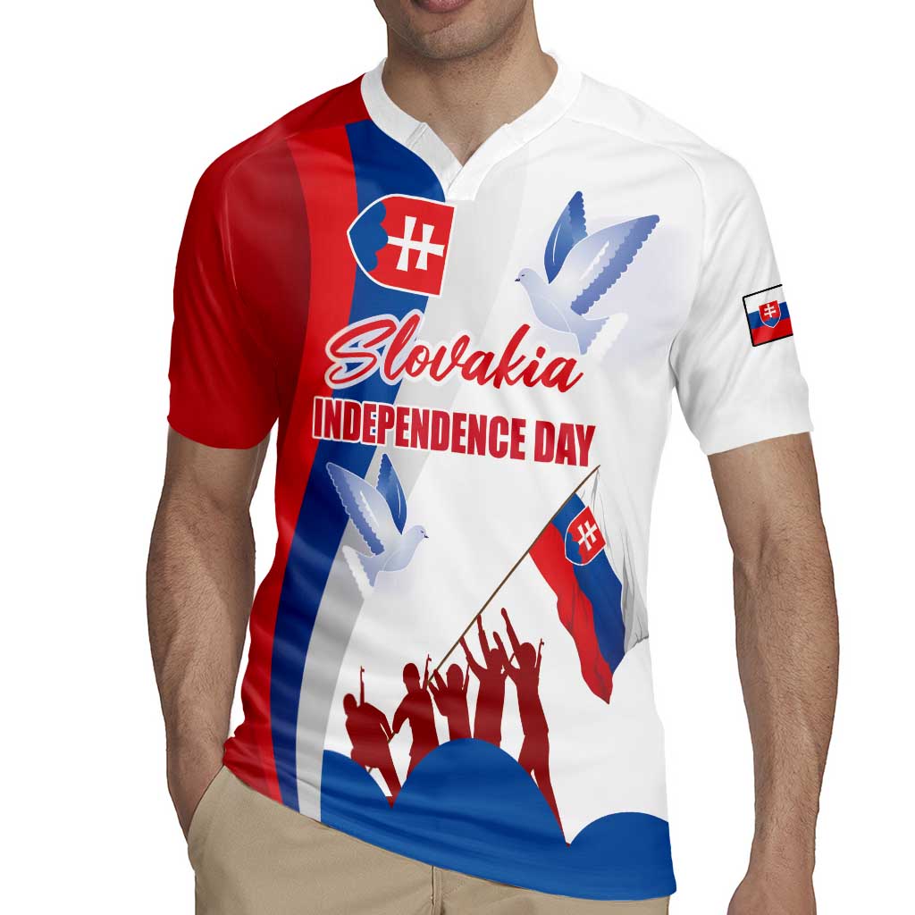 Slovakia Independence Day Rugby Jersey 17th July 1992