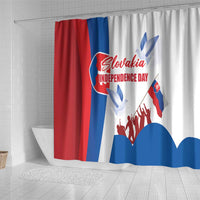 Slovakia Independence Day Shower Curtain 17th July 1992