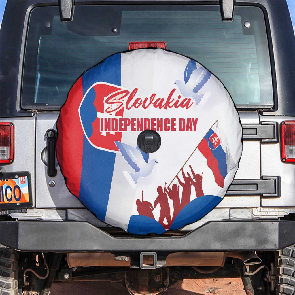 Slovakia Independence Day Spare Tire Cover 17th July 1992