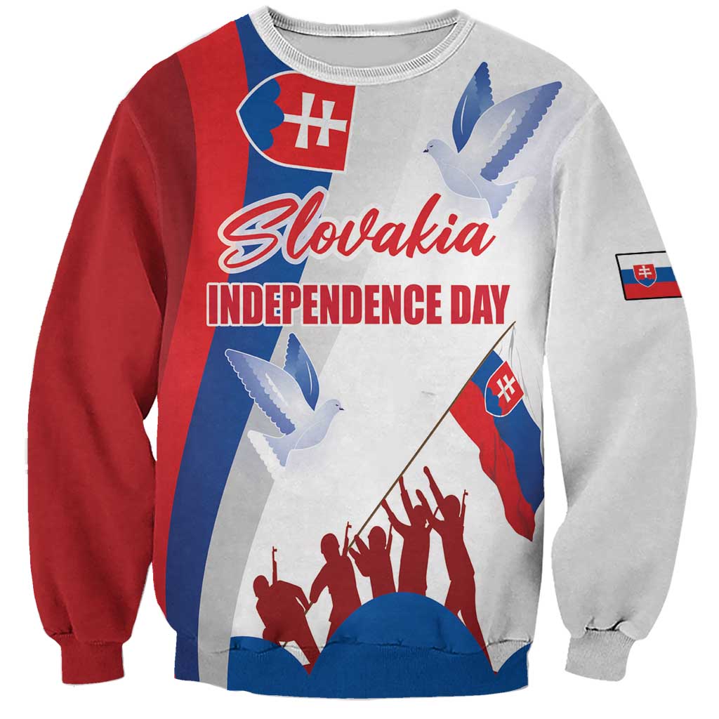 Slovakia Independence Day Sweatshirt 17th July 1992