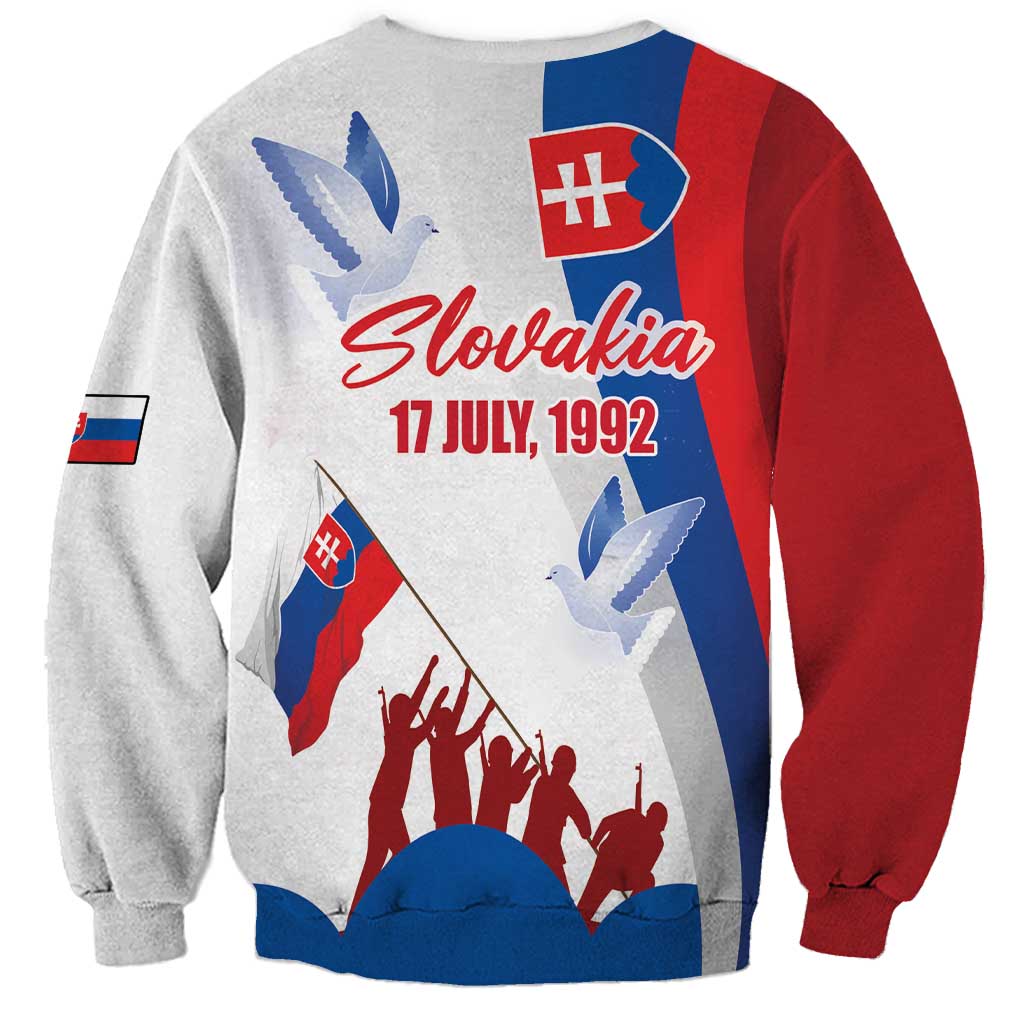 Slovakia Independence Day Sweatshirt 17th July 1992