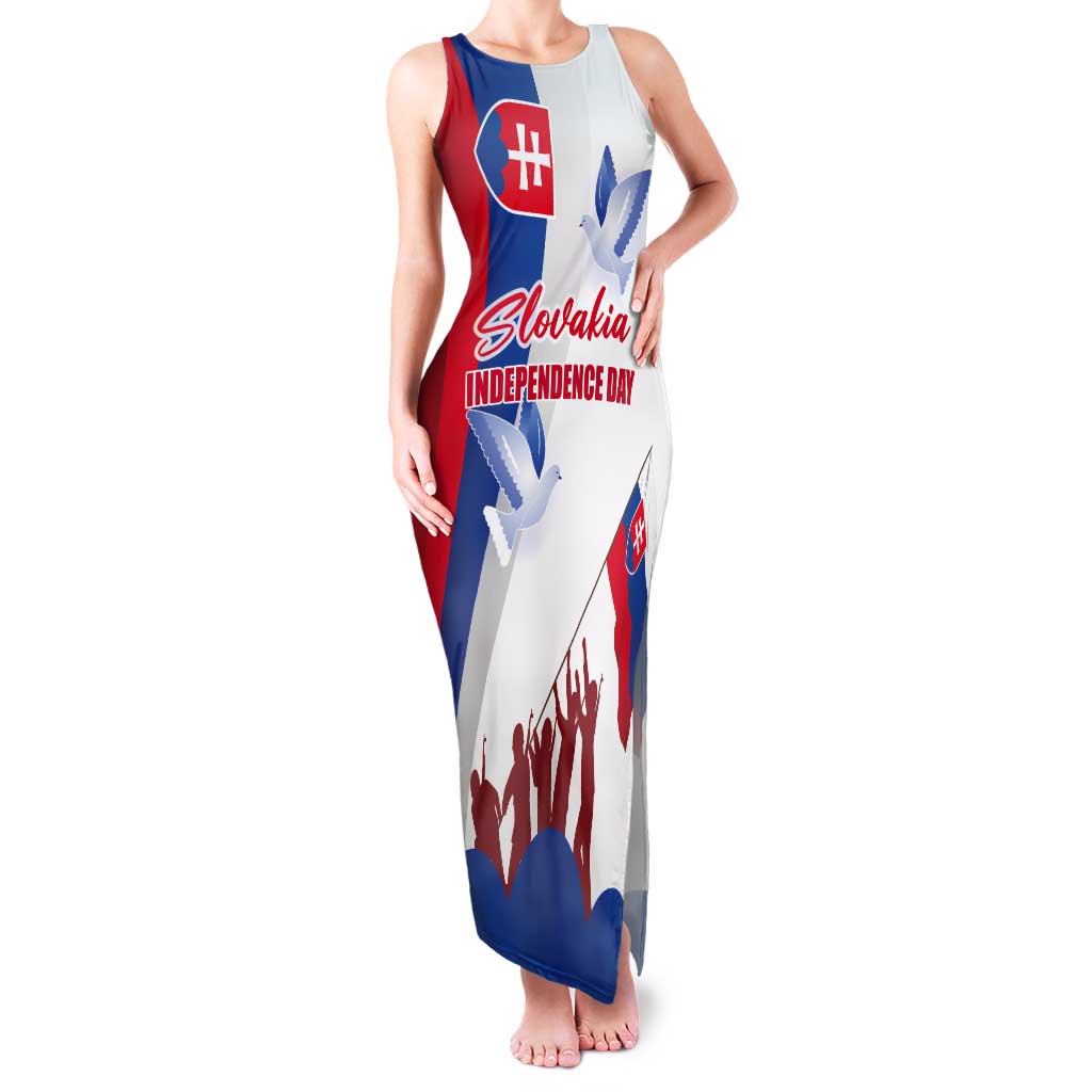 Slovakia Independence Day Tank Maxi Dress 17th July 1992