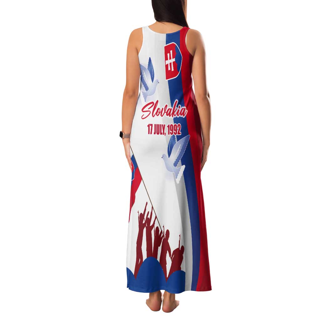 Slovakia Independence Day Tank Maxi Dress 17th July 1992