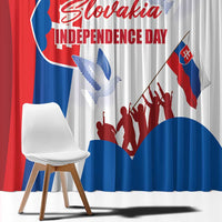 Slovakia Independence Day Window Curtain 17th July 1992