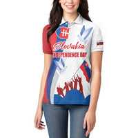 Slovakia Independence Day Women Polo Shirt 17th July 1992