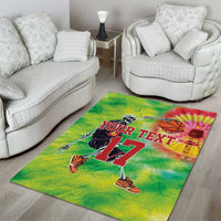 Custom Lithuania Basketball Area Rug Retro Style Version 1992