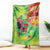 Custom Lithuania Basketball Blanket Retro Style Version 1992