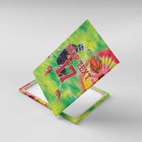 Custom Lithuania Basketball Canvas Wall Art Retro Style Version 1992