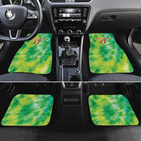 Custom Lithuania Basketball Car Mats Retro Style Version 1992