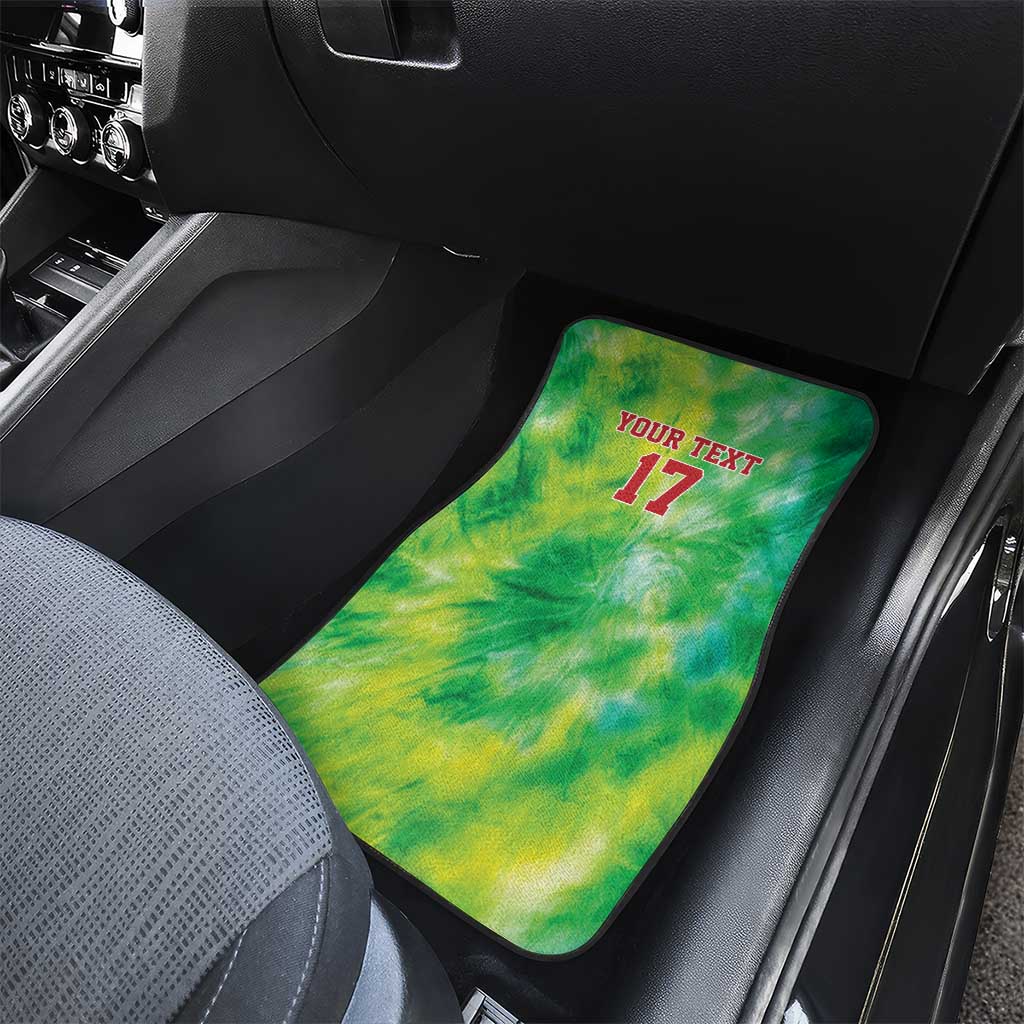 Custom Lithuania Basketball Car Mats Retro Style Version 1992