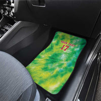 Custom Lithuania Basketball Car Mats Retro Style Version 1992
