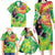 Custom Lithuania Basketball Family Matching Long Sleeve Bodycon Dress and Hawaiian Shirt Retro Style Version 1992
