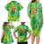Custom Lithuania Basketball Family Matching Long Sleeve Bodycon Dress and Hawaiian Shirt Retro Style Version 1992