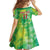 Custom Lithuania Basketball Family Matching Off The Shoulder Long Sleeve Dress and Hawaiian Shirt Retro Style Version 1992