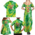 Custom Lithuania Basketball Family Matching Summer Maxi Dress and Hawaiian Shirt Retro Style Version 1992