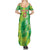 Custom Lithuania Basketball Family Matching Summer Maxi Dress and Hawaiian Shirt Retro Style Version 1992