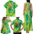Custom Lithuania Basketball Family Matching Tank Maxi Dress and Hawaiian Shirt Retro Style Version 1992