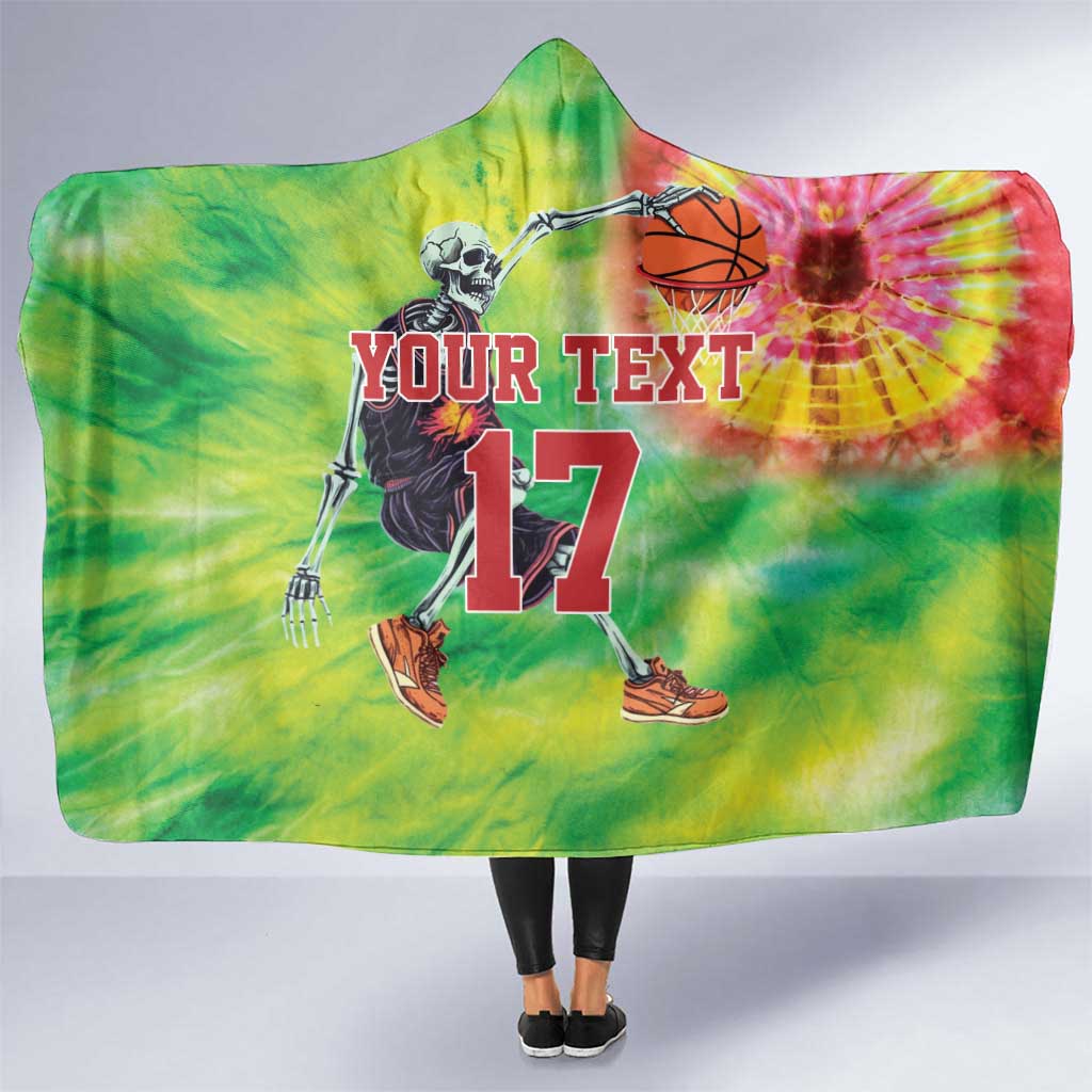 Custom Lithuania Basketball Hooded Blanket Retro Style Version 1992