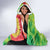 Custom Lithuania Basketball Hooded Blanket Retro Style Version 1992