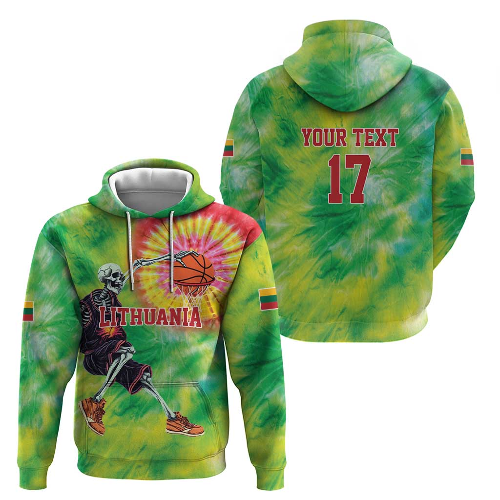 Custom Lithuania Basketball Hoodie Retro Style Version 1992