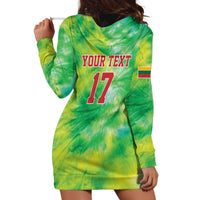 Custom Lithuania Basketball Hoodie Dress Retro Style Version 1992