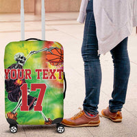 Custom Lithuania Basketball Luggage Cover Retro Style Version 1992