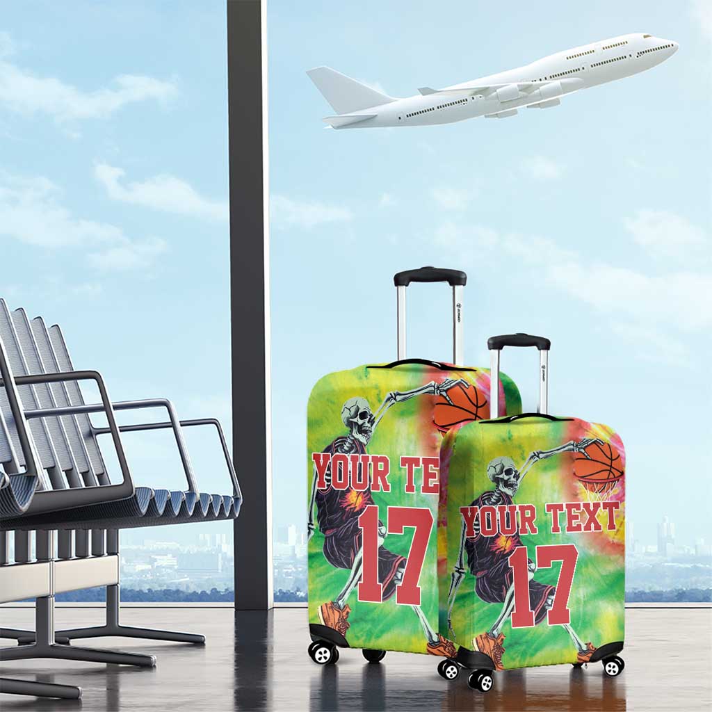 Custom Lithuania Basketball Luggage Cover Retro Style Version 1992