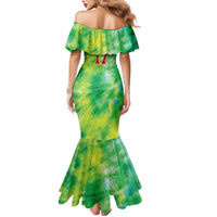 Custom Lithuania Basketball Mermaid Dress Retro Style Version 1992
