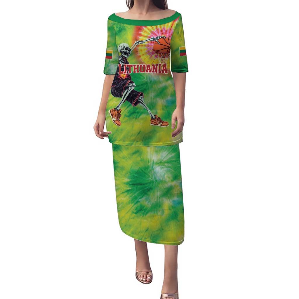 Custom Lithuania Basketball Puletasi Retro Style Version 1992