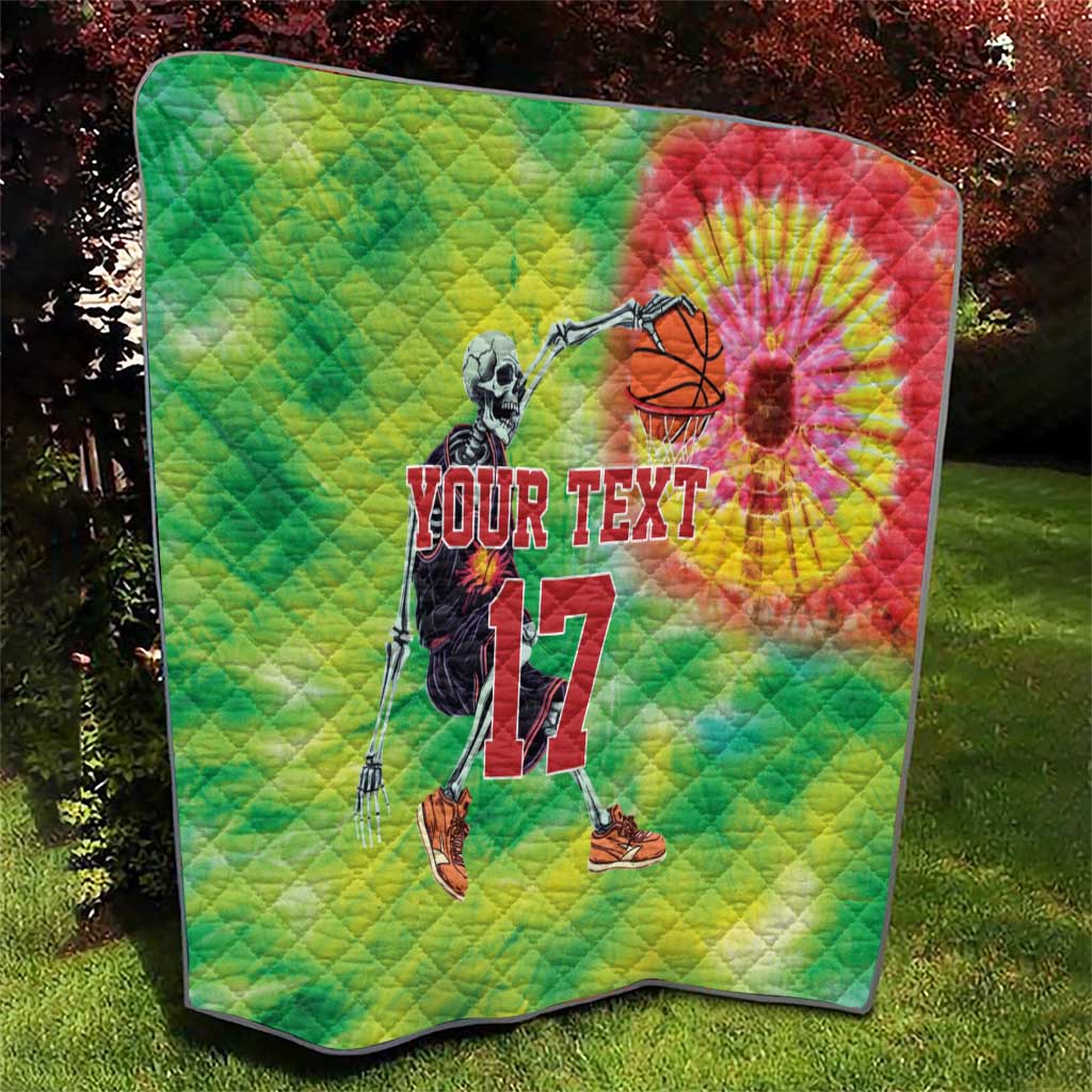 Custom Lithuania Basketball Quilt Retro Style Version 1992