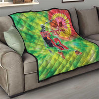 Custom Lithuania Basketball Quilt Retro Style Version 1992