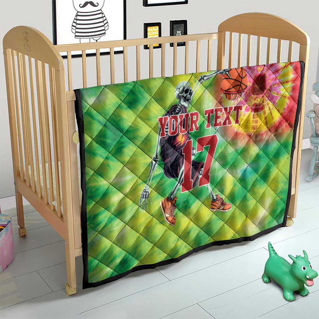 Custom Lithuania Basketball Quilt Retro Style Version 1992