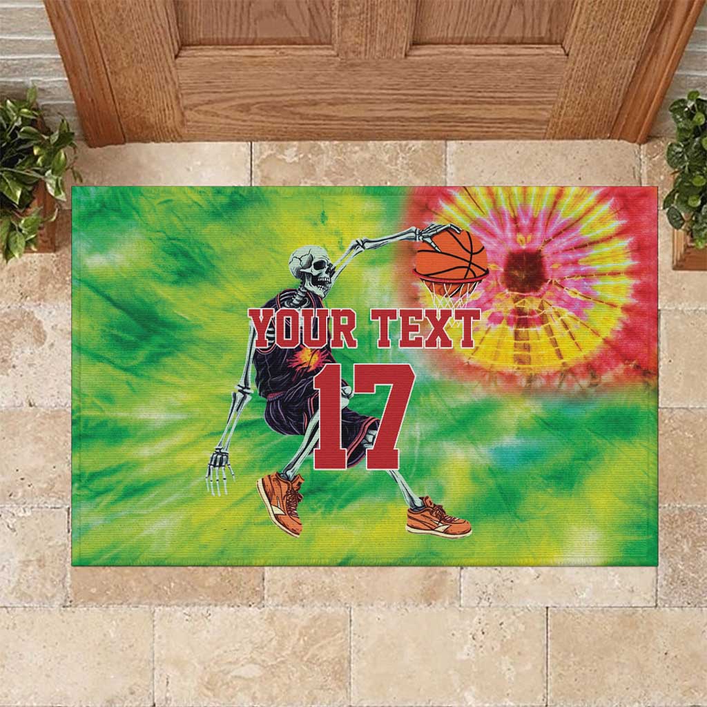 Custom Lithuania Basketball Rubber Doormat Retro Style Version 1992
