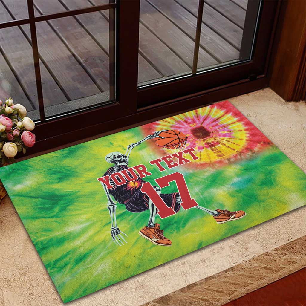 Custom Lithuania Basketball Rubber Doormat Retro Style Version 1992
