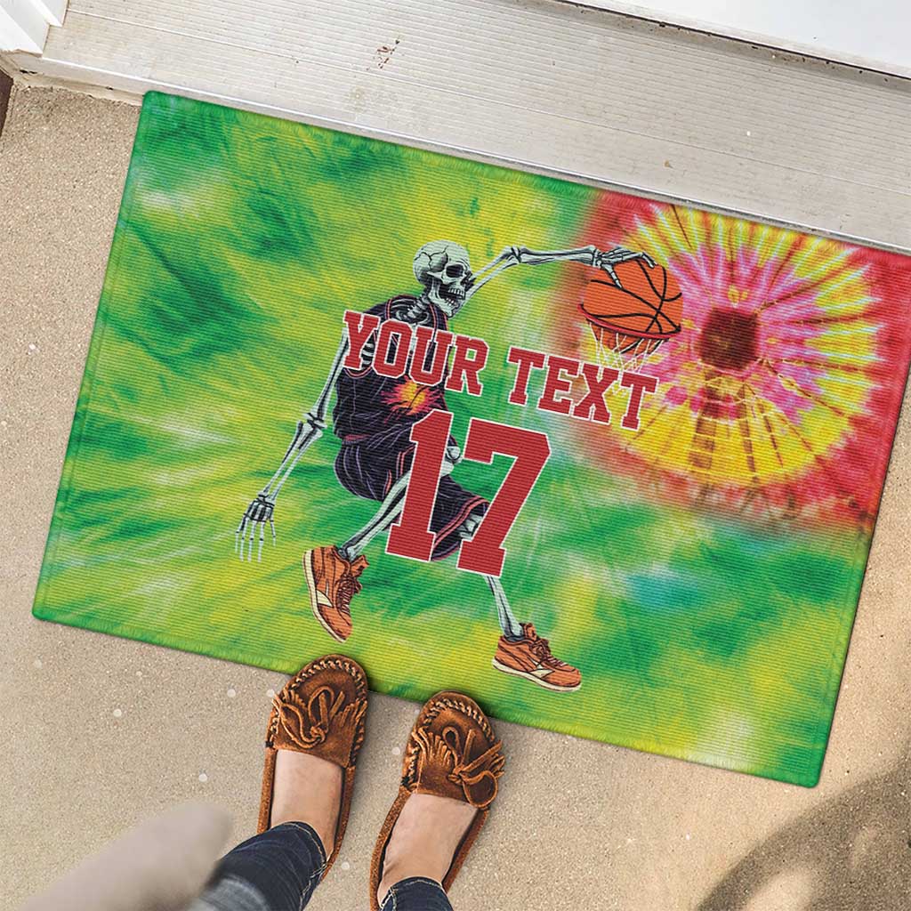 Custom Lithuania Basketball Rubber Doormat Retro Style Version 1992