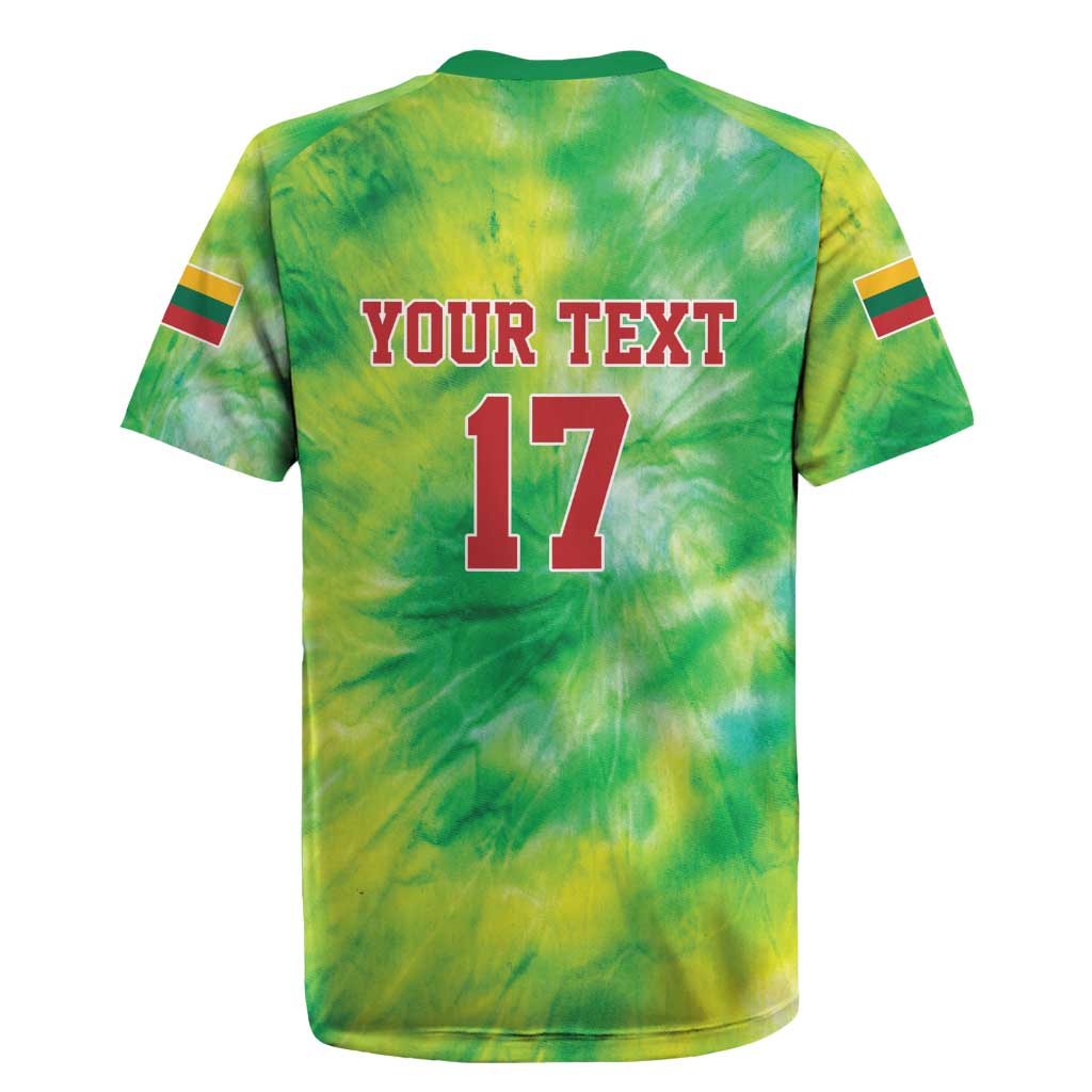 Custom Lithuania Basketball Rugby Jersey Retro Style Version 1992